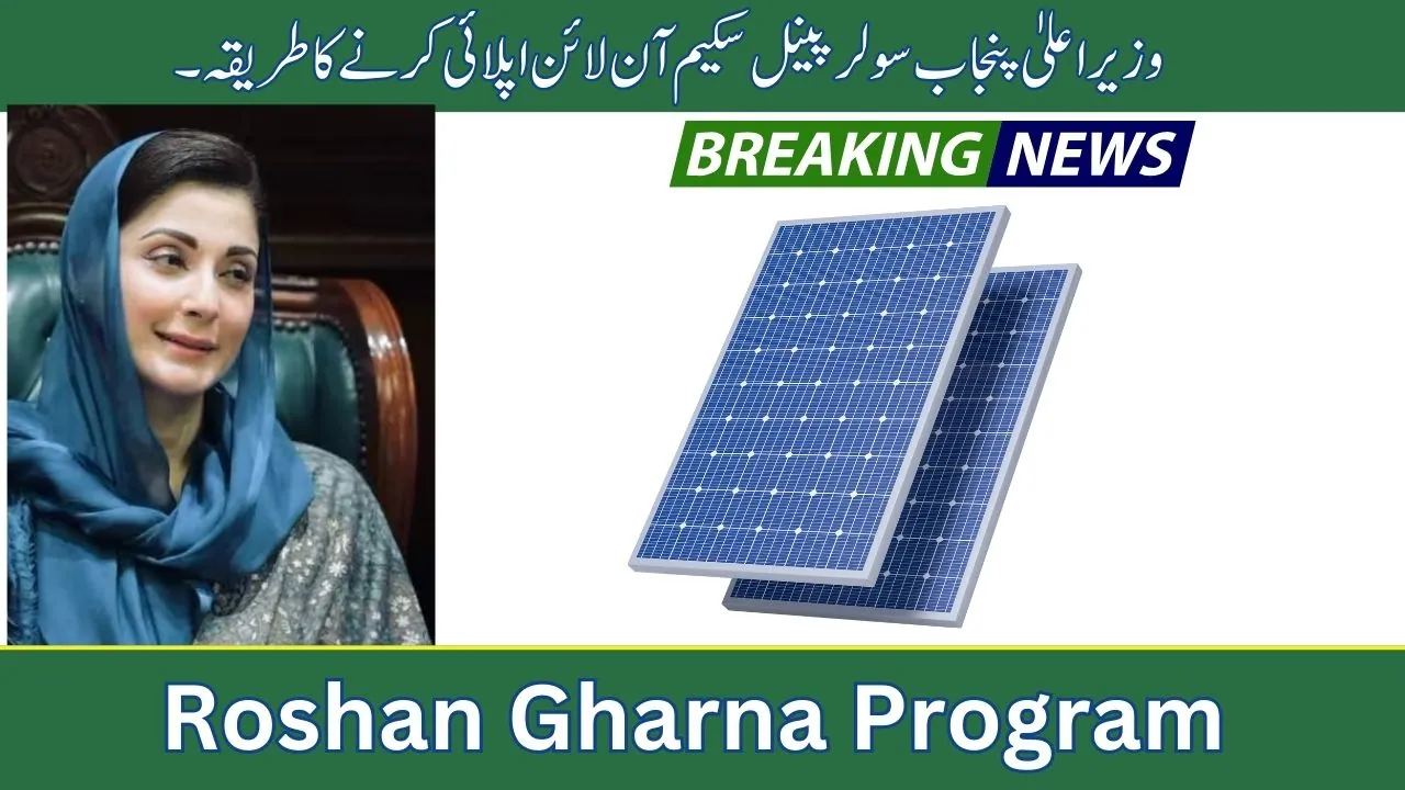 CM Punjab Solar Panel Scheme How to Apply Online