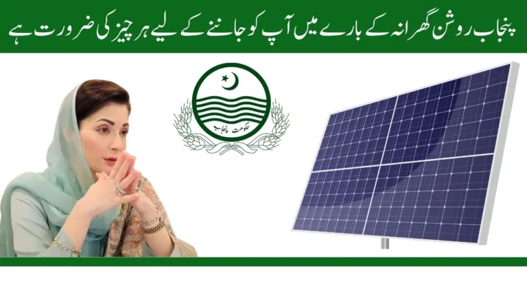 Everything You Need to Know About Punjab Roshan Gharana Free Solar Panels for Punjab Residents! 2024 (1)